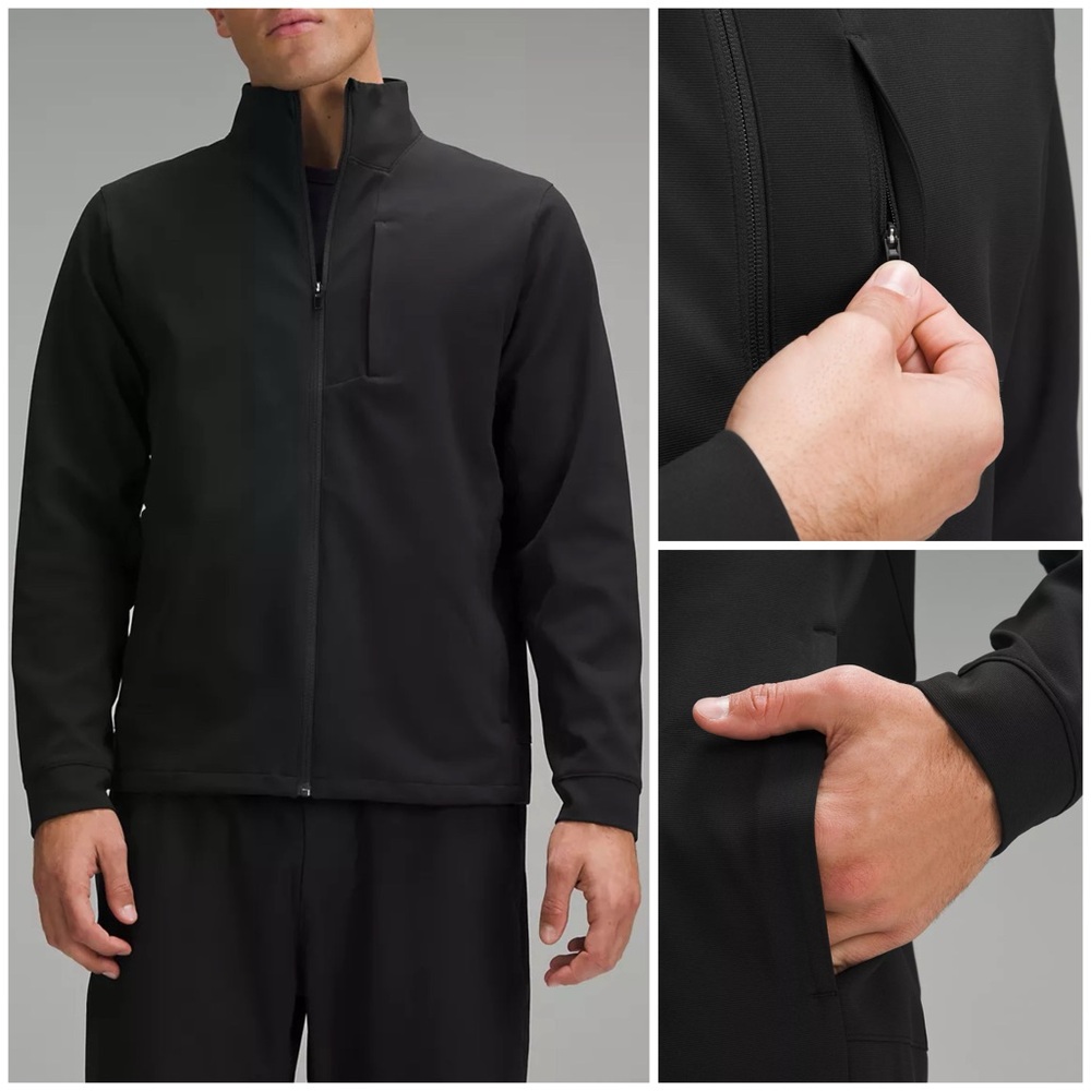 Lululemon Men’s Black  Sojourn Jacket Size S